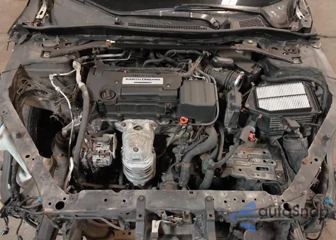 2016 Honda Accord Ex-L из США, поврежденный, VIN 1HGCR2F86GA034655